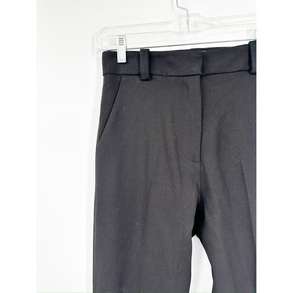 Khaite Terron Straight-Leg Pants in Black Size 2 NEW - Picture 8 of 9